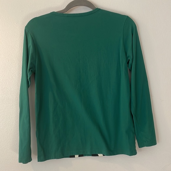 Uniqlo Marimekko Green Long Sleeve with CF pattern - Picture 3 of 3